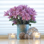 Recycled Can Centerpiece